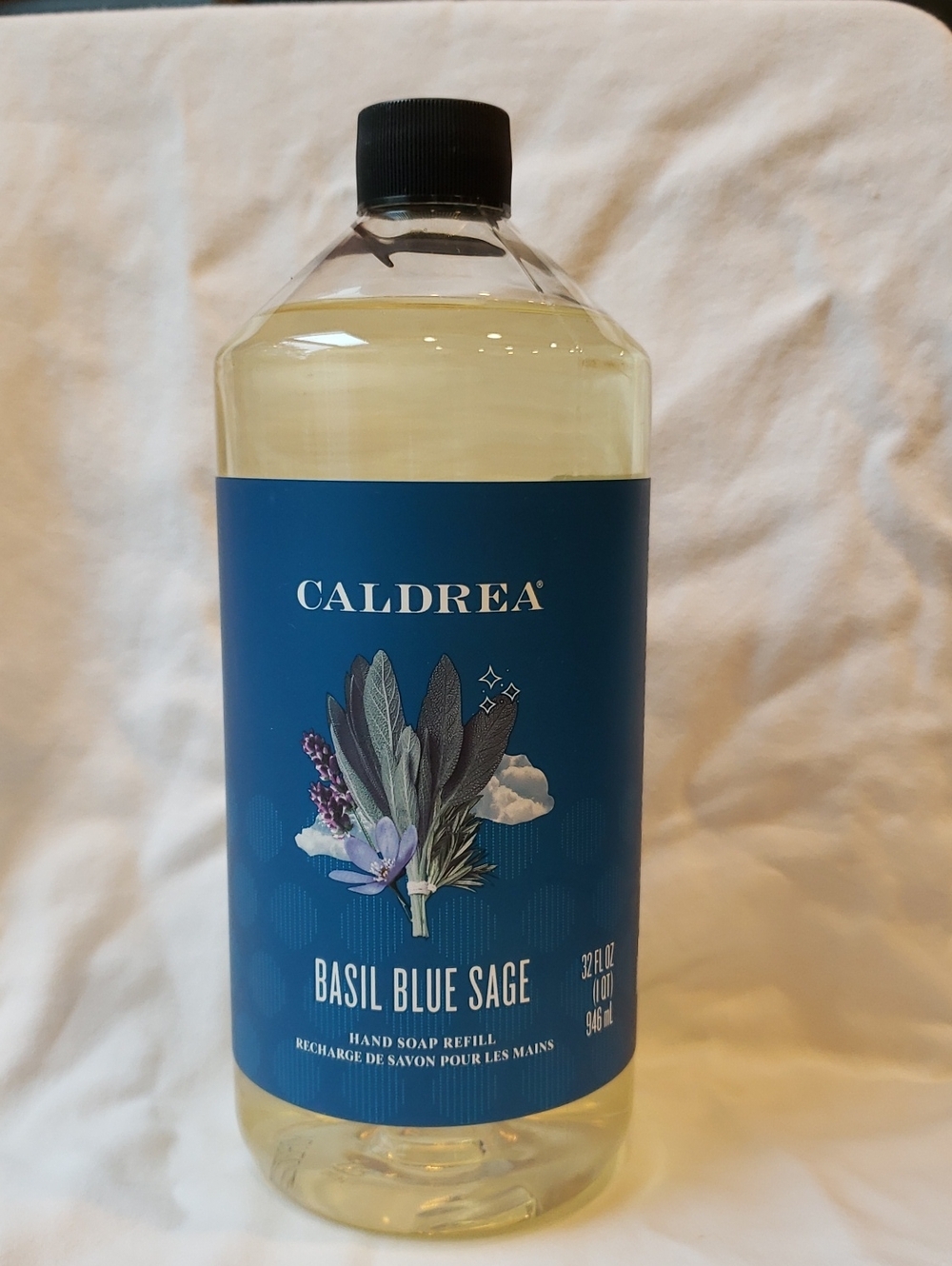 Caldrea Basil Blue Sage Hand Soap Refill 32 oz